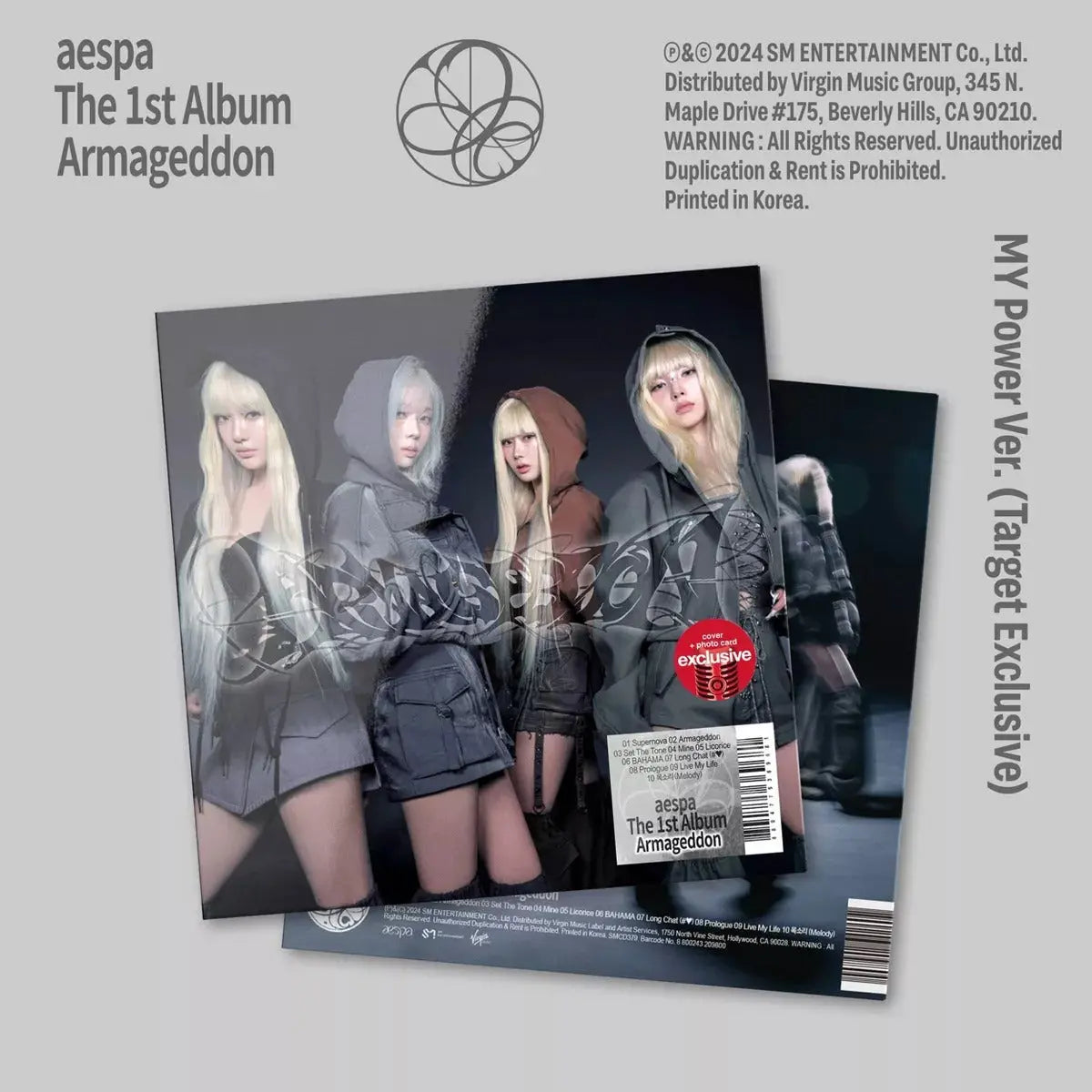 Aespa - The 1st Album ‘Armageddon’ (My Power ver.) [CD]