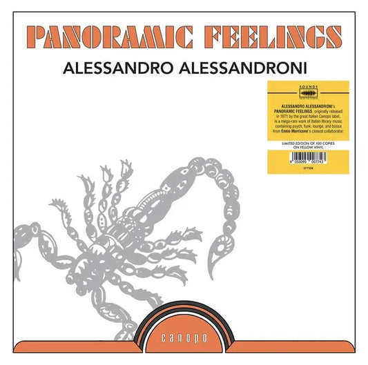 Alessandro Alessandroni - Panoramic Feelings (Yellow Vinyl) [LP]