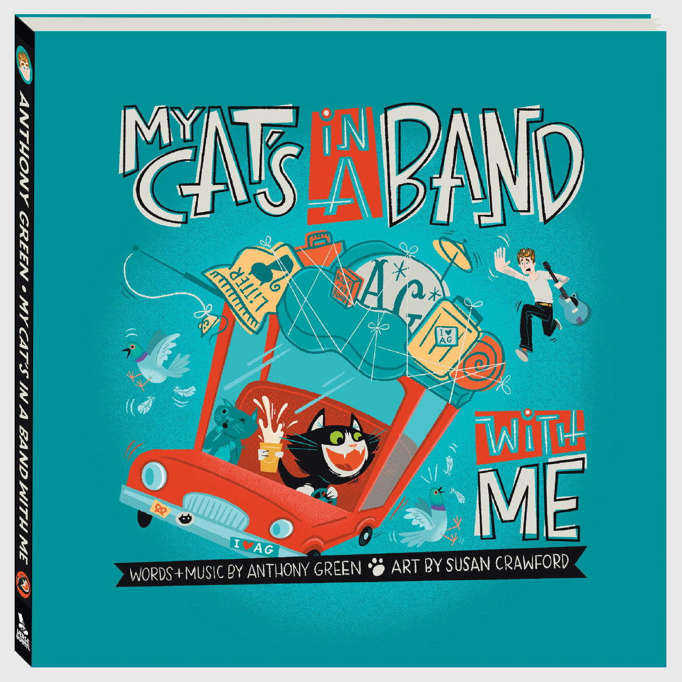 My Cat's In A Band With Me (Deluxe Edition Mustard Book) [Book +7"]