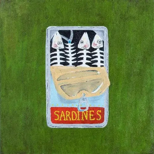 Apollo Brown & Planet Asia - Sardines [Green Vinyl]