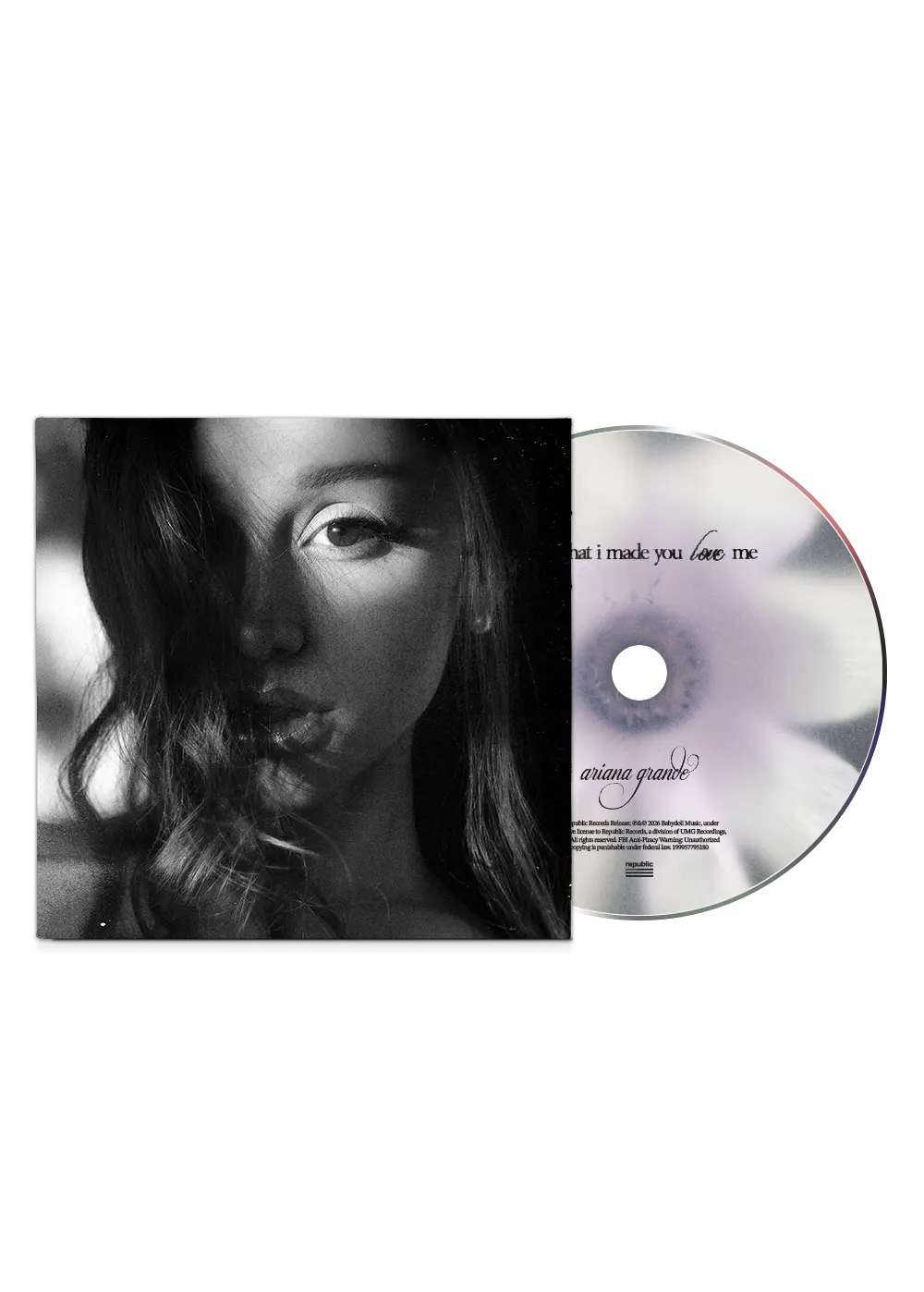 Ariana Grande - Hate That I Made You Love Me [A Cappella CD]
