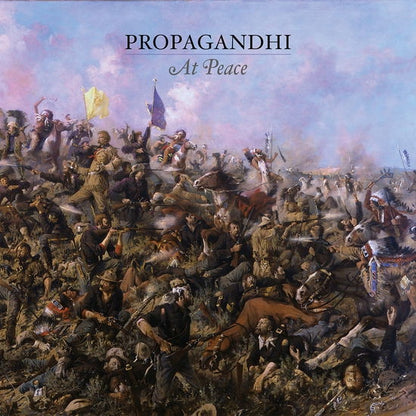 Propagandhi — At Peace [Translucent Pink Glass Vinyl] — product artwork