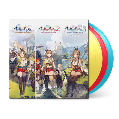 Various Artists – Atelier Ryza Trilogy [Lemon, Red & Light Blue 3LP] – album artwork