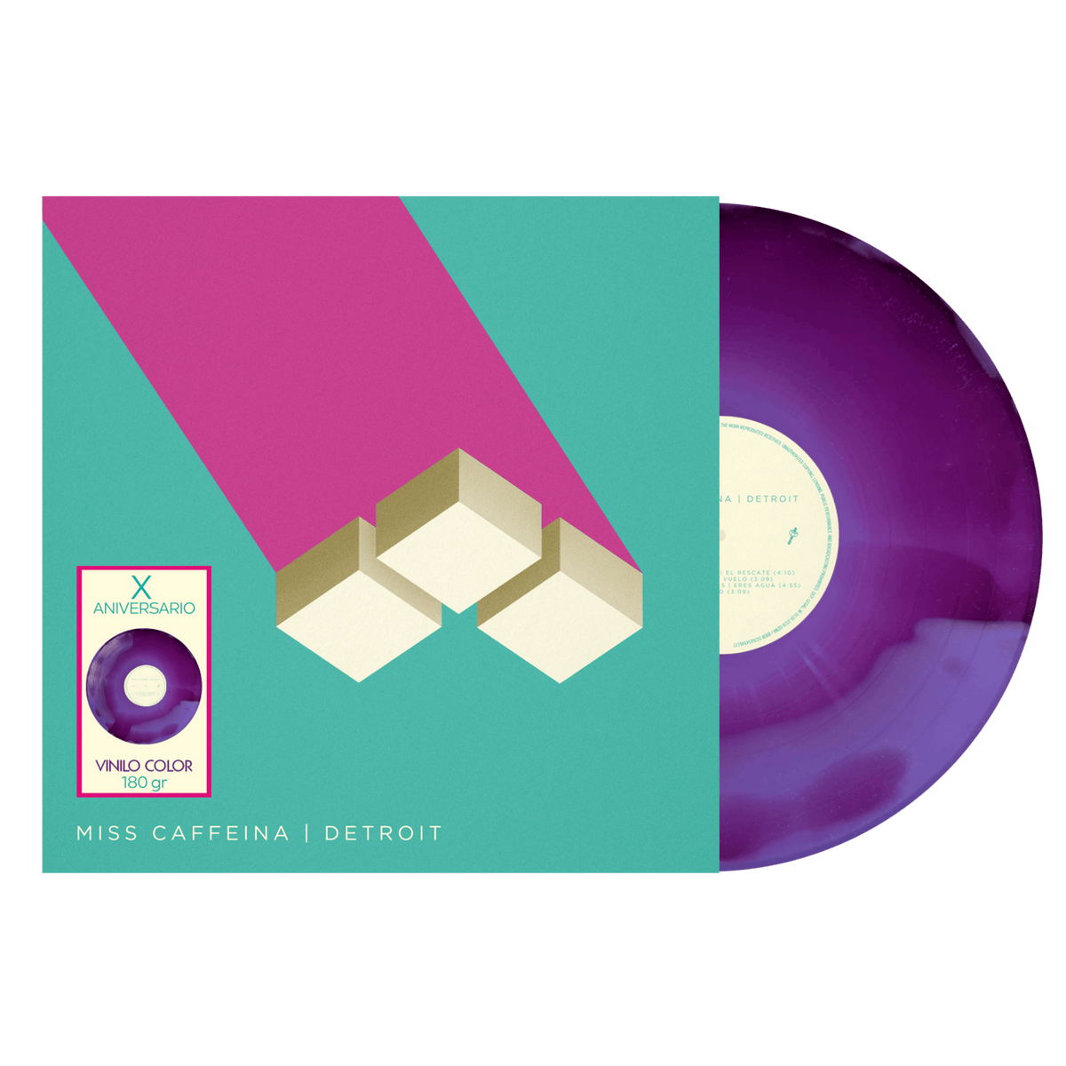 Miss Caffeina - Detroit X Aniversario vinyl product image