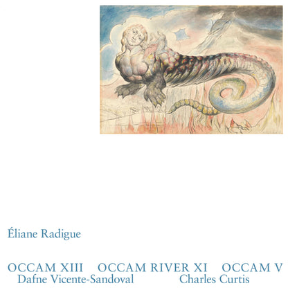 Éliane Radigue - Occam XIII, Occam River XI, Occam V [CD] cover artwork