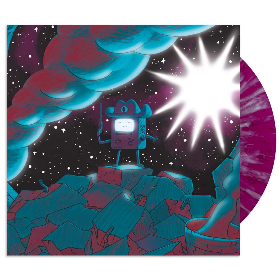 BMO's Mixtape Groovy Cosmic Splatter Vinyl LP