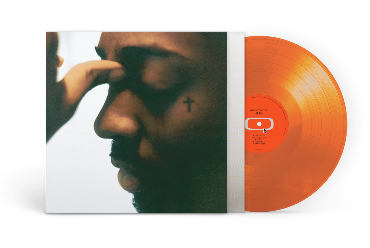 Brent Faiyaz - Icon [Orange Vinyl] — album artwork