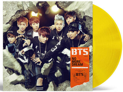 BTS — No More Dream: Japanese Version [Yellow 12-inch Single] — cover artwork