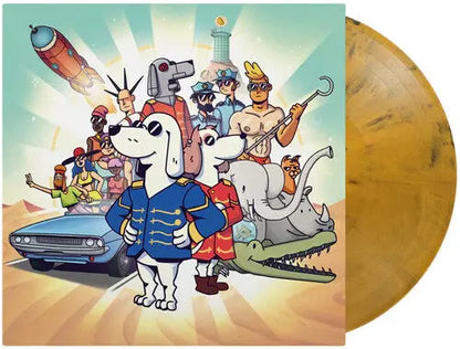 Bakermat - The Ringmaster [Yellow, Black & Red Marbled 180g Vinyl LP] cover artwork