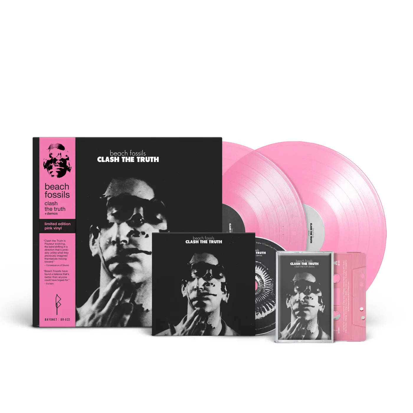 Beach Fossils - Clash The Truth + Demos [Clear w/Pink Vinyl] – Drowned ...