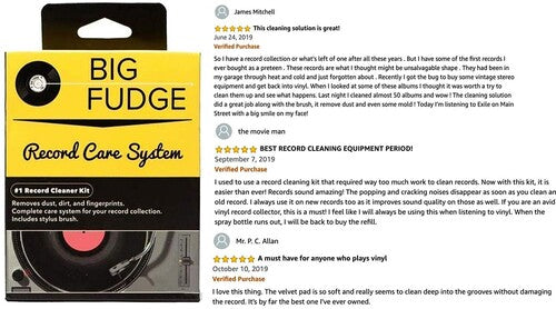 4-in-1 Vinyl Record Care and Cleaning Kit [Vinyl Accessory]