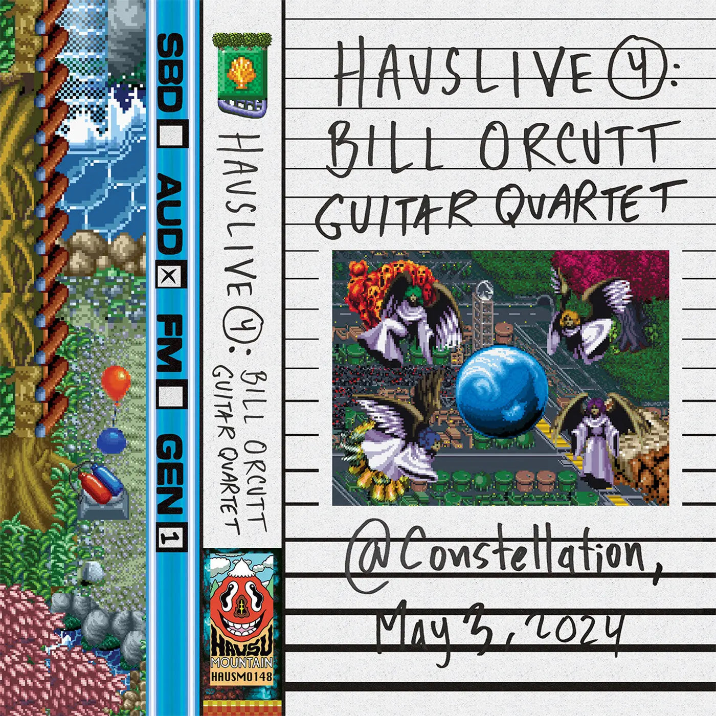 Bill Guitar Quartet Orcutt - Hauslive 4 [Cassette]