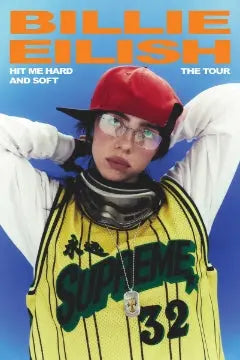 Billie Eilish Hit Me Hard Tour - Billie Eilish Hit Me Hard Tour [Poster]