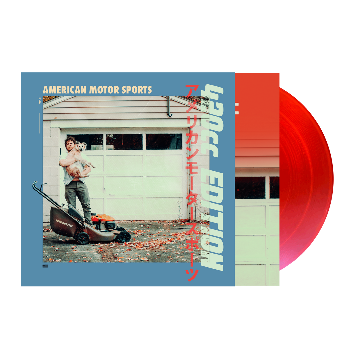 Bilmuri - American Motor Sports: 420cc Edition [Red LP] - cover and packaging