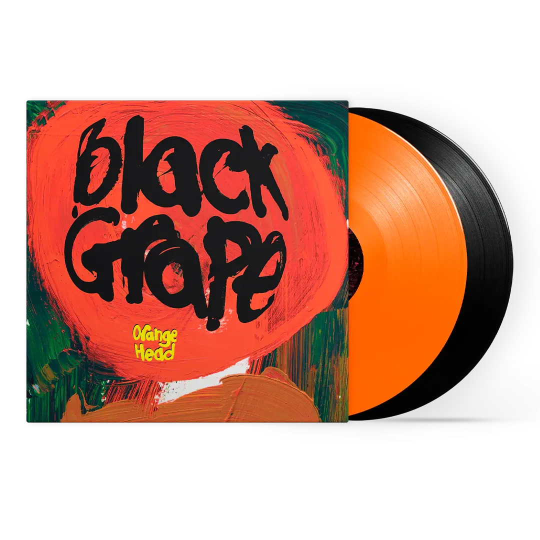 Black Grape - Orange Head [Orange & Black Vinyl]