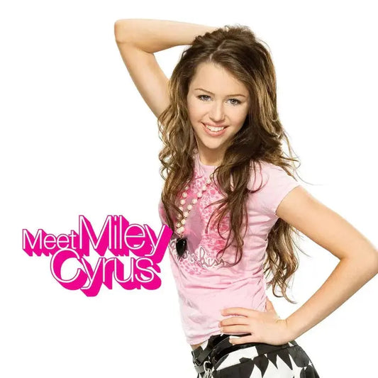 Miley Cyrus - Meet Miley Cyrus [White/Black Splatter Colored Vinyl]