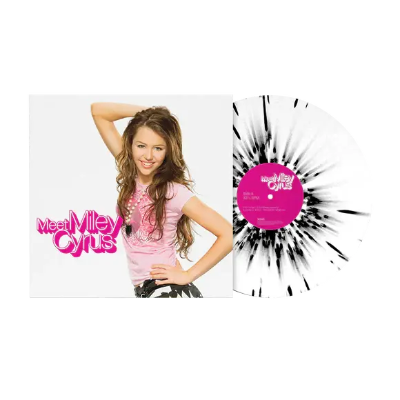 Miley Cyrus - Meet Miley Cyrus [White/Black Splatter Colored Vinyl]