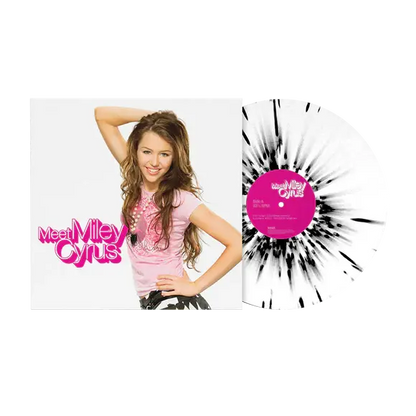 Miley Cyrus - Meet Miley Cyrus [White/Black Splatter Colored Vinyl]