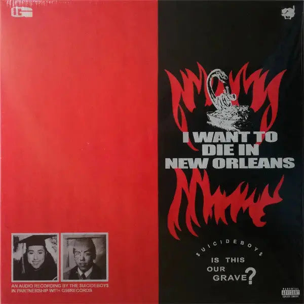 I Want To Die In New Orleans [Red/Black Vinyl] - Drowned World Records