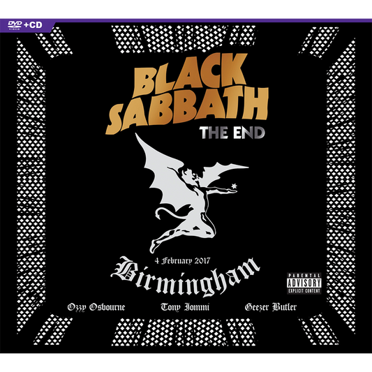 Black Sabbath – The End / The Angelic Sessions [CD + DVD] cover artwork