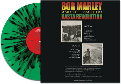 Bob Marley - Rasta Revolution [Green & Black Splatter Reissue]