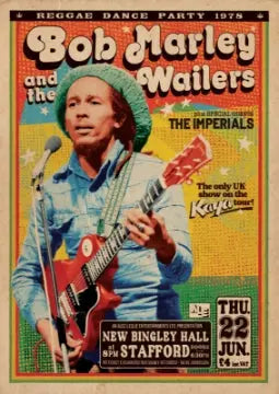 Bob Marley (eu) Bingley Hall Concert - Bob Marley (eu) Bingley Hall Concert [Poster]