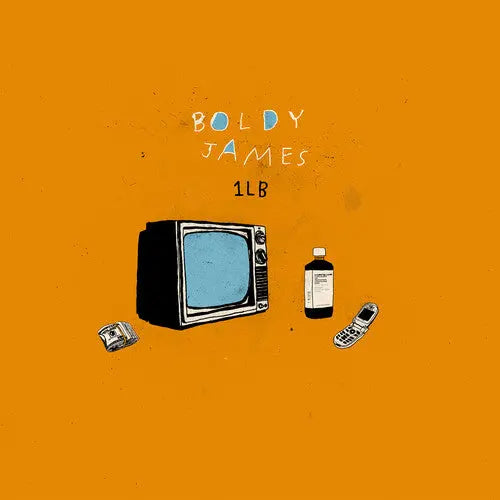 Boldy James - 1Lb (Clear with Orange Galaxy) [Explicit Vinyl]