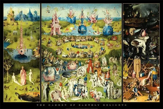 Bosch Garden of Earthly Delights - Bosch Garden of Earthly Delights [Poster]