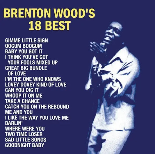 Brenton Wood - 18 Best [Baby Blue Vinyl]