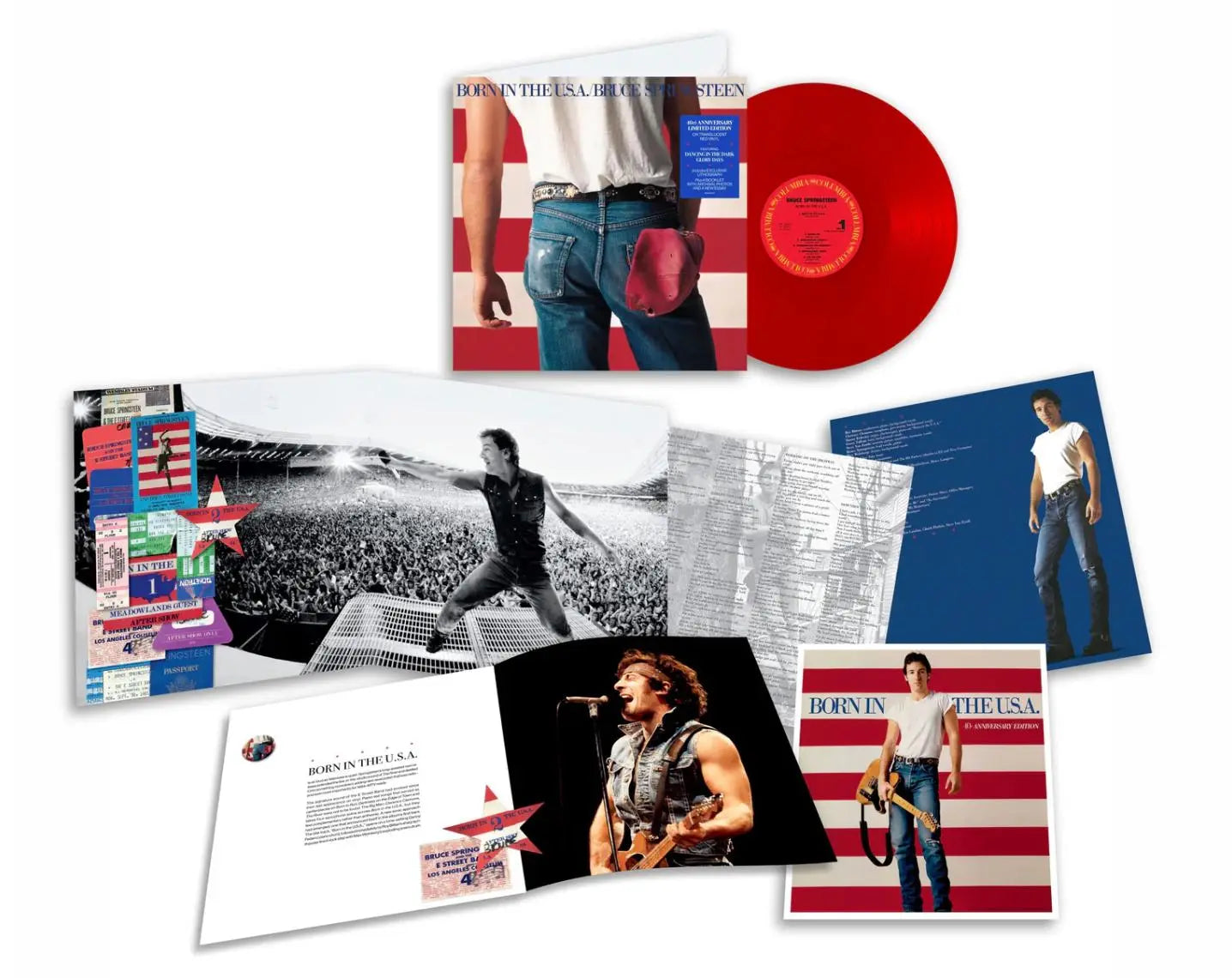 Bruce Springsteen - Born in the USA (40th Anniversary) [Red Vinyl]