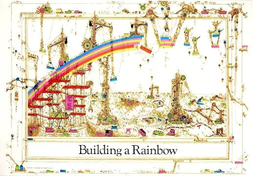 Building A Rainbow Art Poster Heavy Stock Paper - Building A Rainbow Art Poster Heavy Stock Paper [Poster]