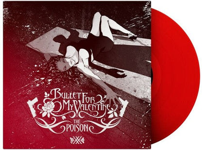 Bullet for My Valentine — The Poison (20th Anniversary) [Transparent Red Vinyl] — cover and product artwork