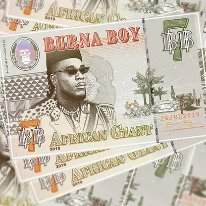 Burna Boy — African Giant [Vinyl] — cover artwork