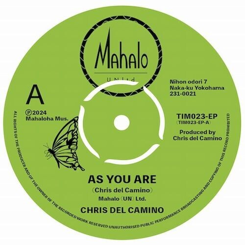 Chris Del Camino - As You Are / Butterfly Monarch [Vinyl]