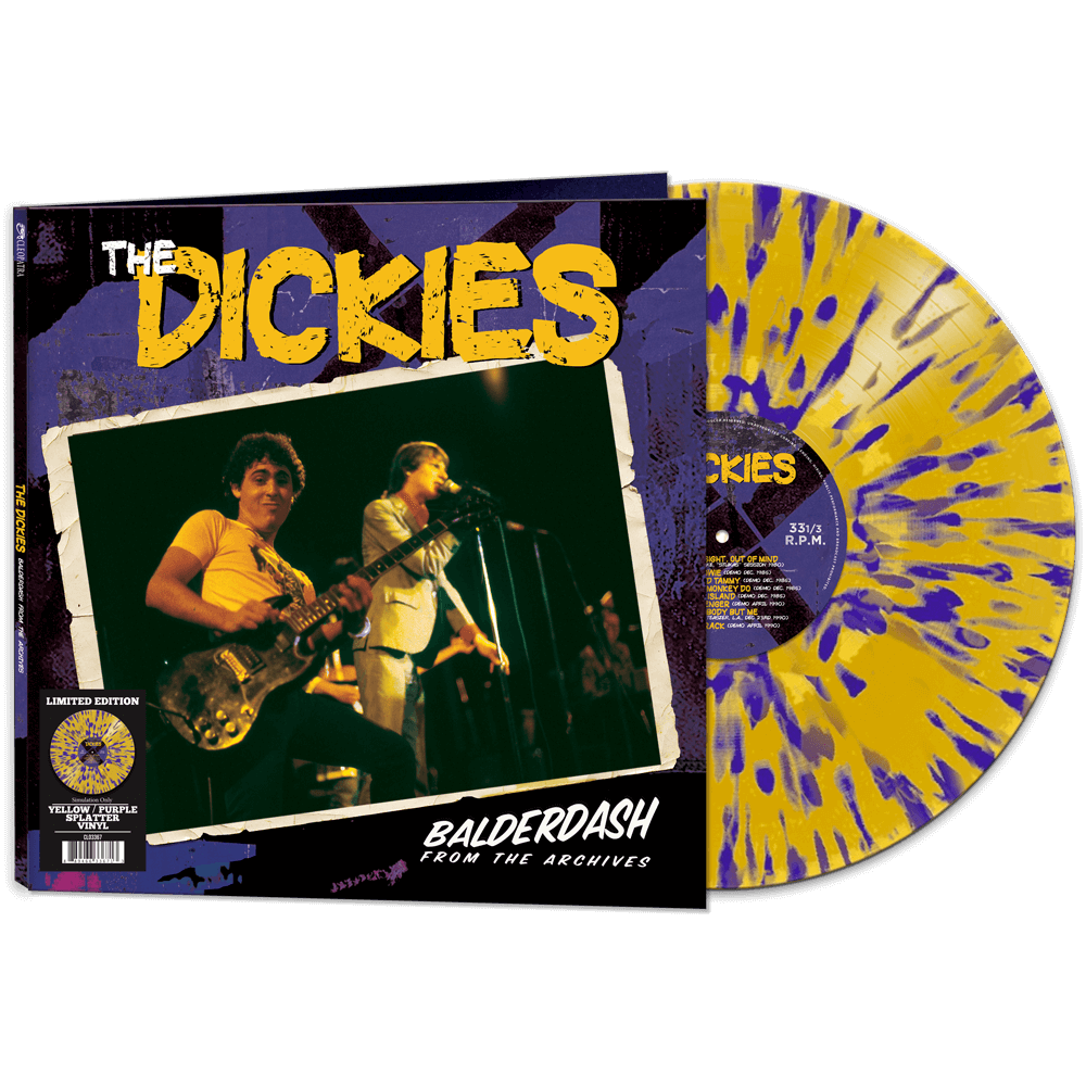 The Dickies - Balderdash From The Archives [Yellow/Purple Splatter Vinyl]