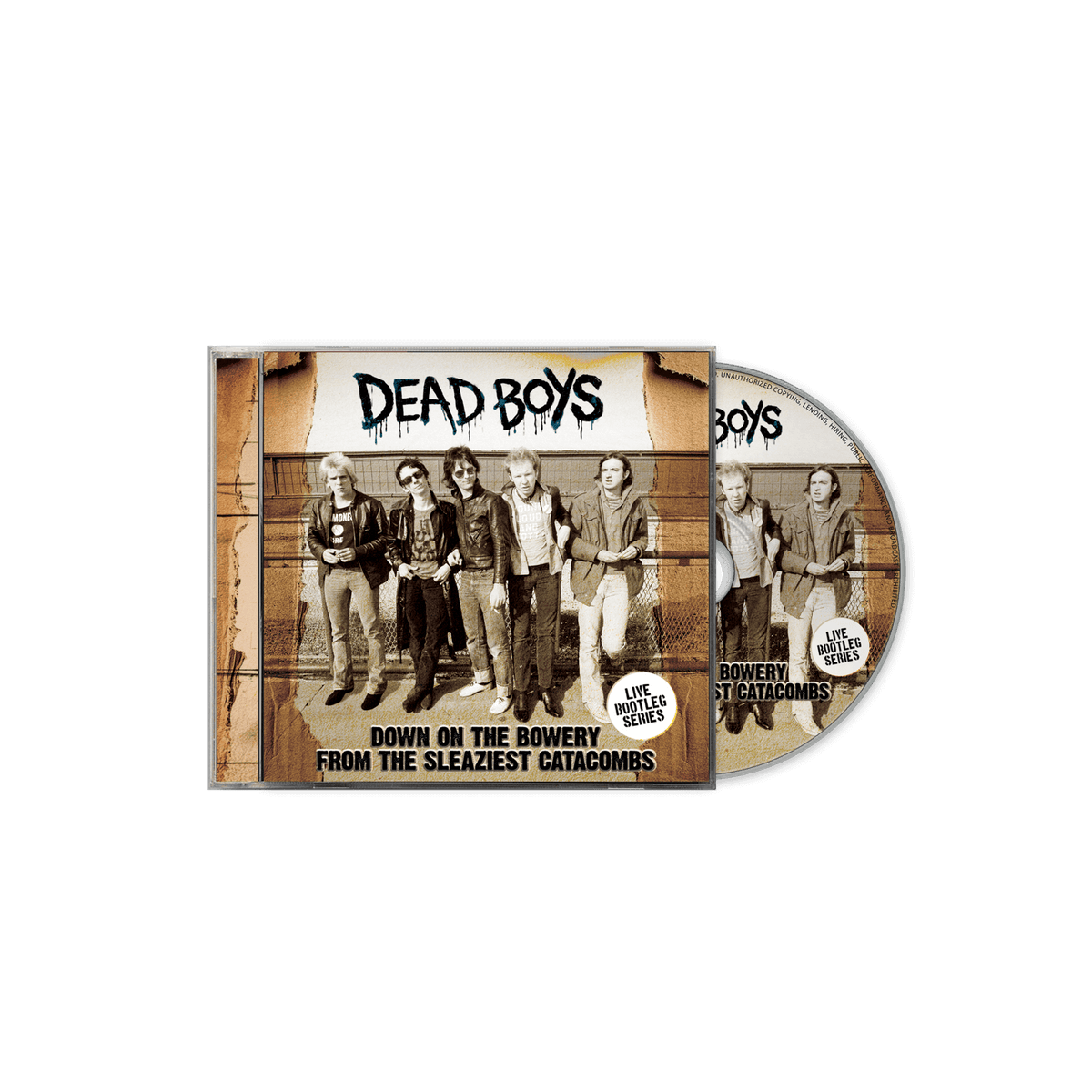 Dead Boys - Down on the Bowery / From the Sleaziest Catacombs — album artwork