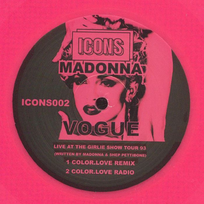 Madonna - Vogue [Hot Pink Vinyl 12