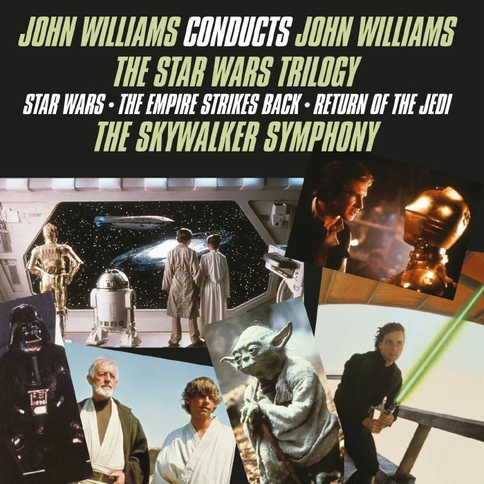 John Williams Conducts John Williams: The Star Wars Trilogy [2LP White & Green Split Audiophile Vinyl]