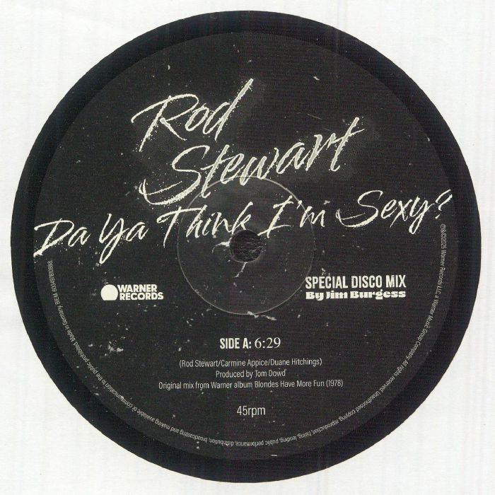 Da Ya Think I'm Sexy [Jim Burgess 12" Vinyl]