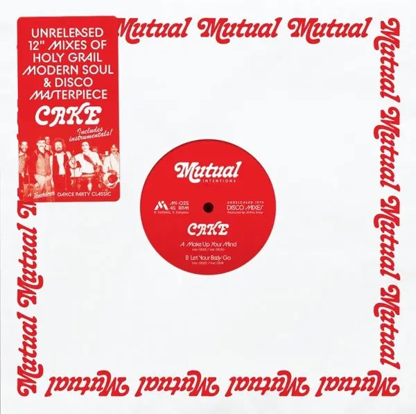 Cake - Make Up your Mind/Let Your Body Go (2025 Repress) [12" Vinyl]