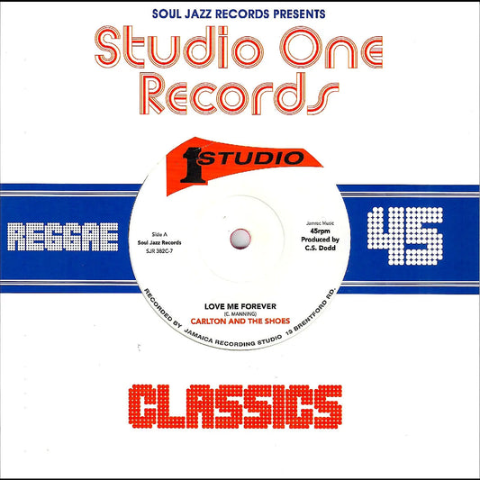 Carlton And The Shoes - Love Me Forever / Never Let Go [7" Red Vinyl]