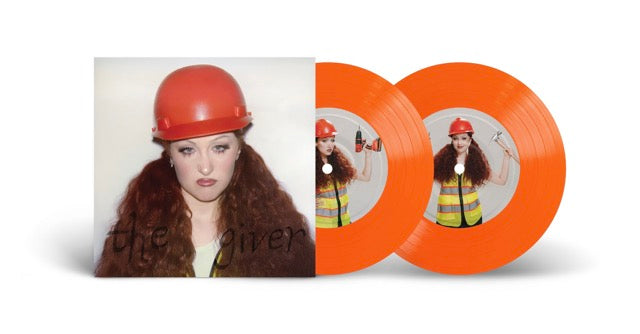 The Giver [#4 Construction Worker Alt Cover + Neon Orange 7” Vinyl Single]