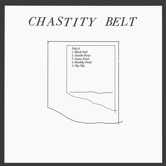 Chastity Belt - No Regerts (10th Anniversary Edition) [Black and White Swirl Vinyl]