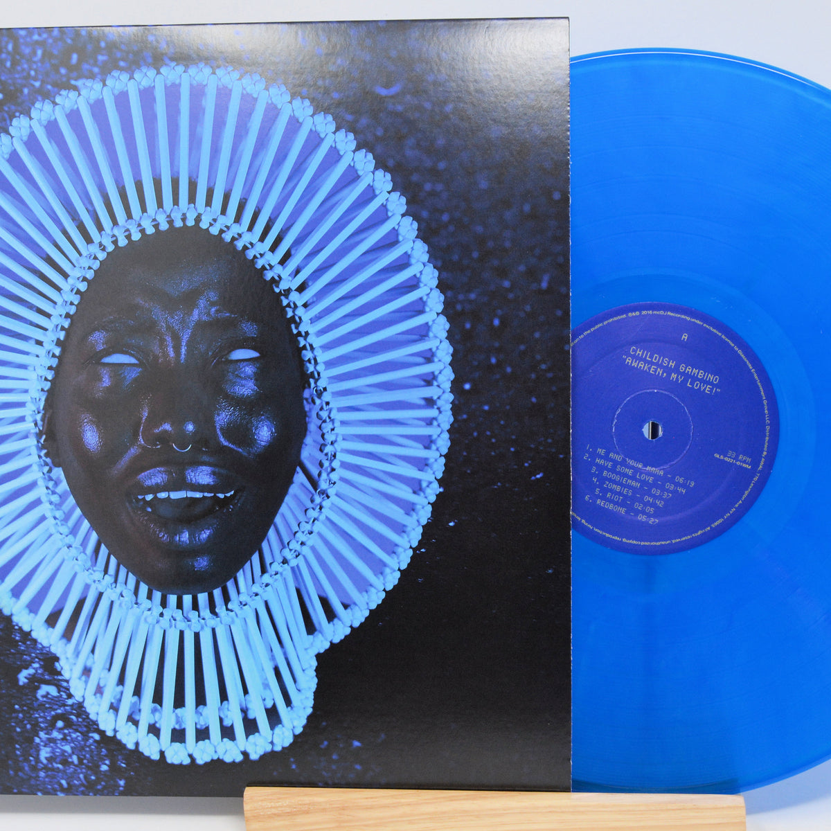 Childish Gambino — Awaken, My Love! [Baby Boy Blue LP] — record and packaging