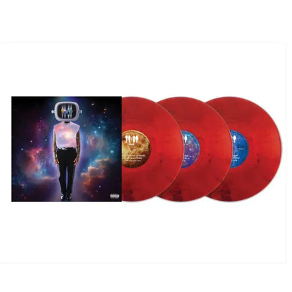 Chris Brown — 11:11 [Deluxe Red Smoke 3LP Vinyl] — cover artwork