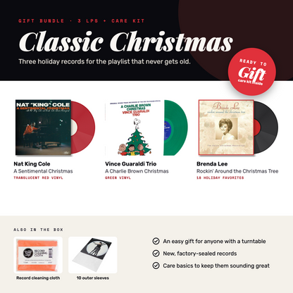 Classic Christmas Vinyl Bundle [3LP + Care Kit]