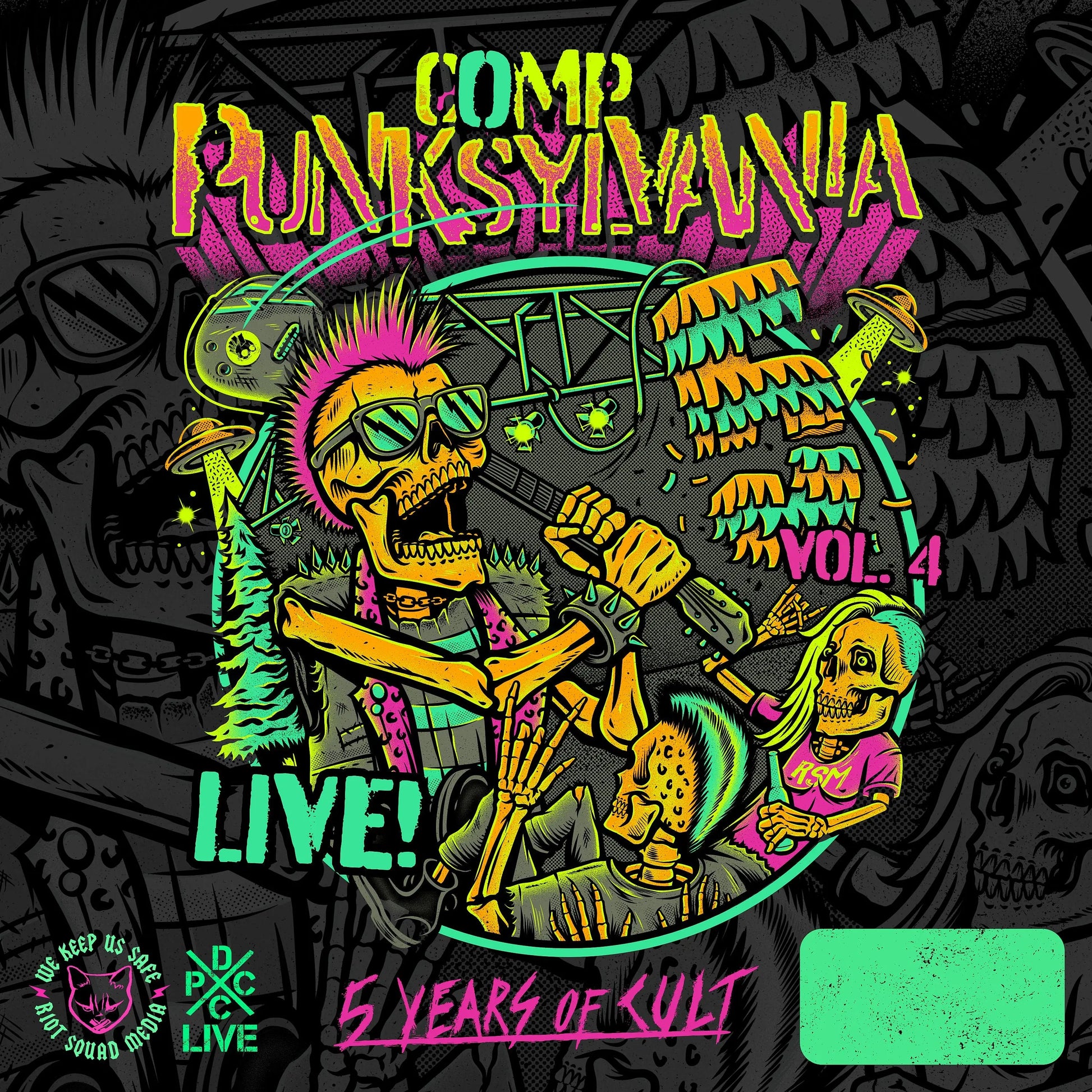 Comp Punksylvania Vol. 5 Live - [LP]