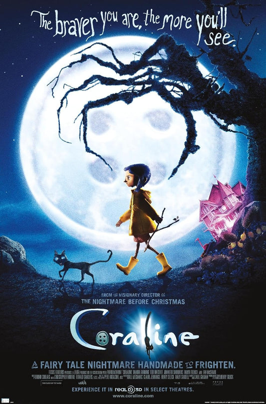 Coraline Braver original movie one sheet poster, 24 x 36 inches