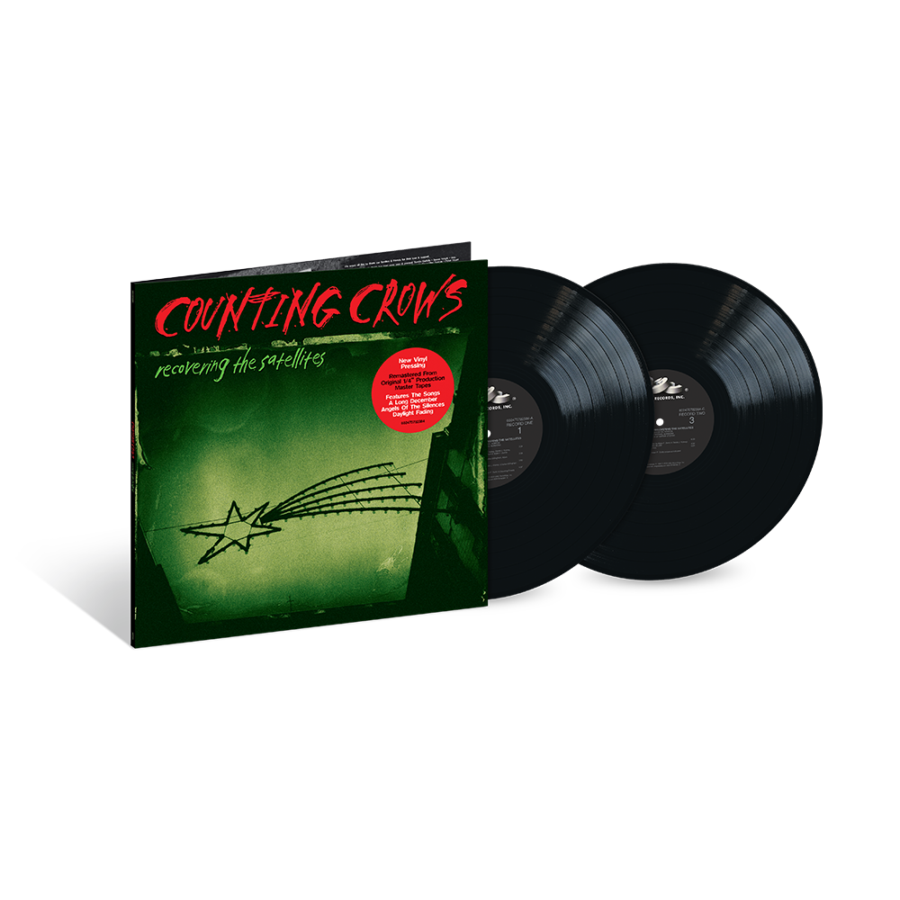 Counting Crows — Recovering the Satellites [2LP]; artwork and packaging