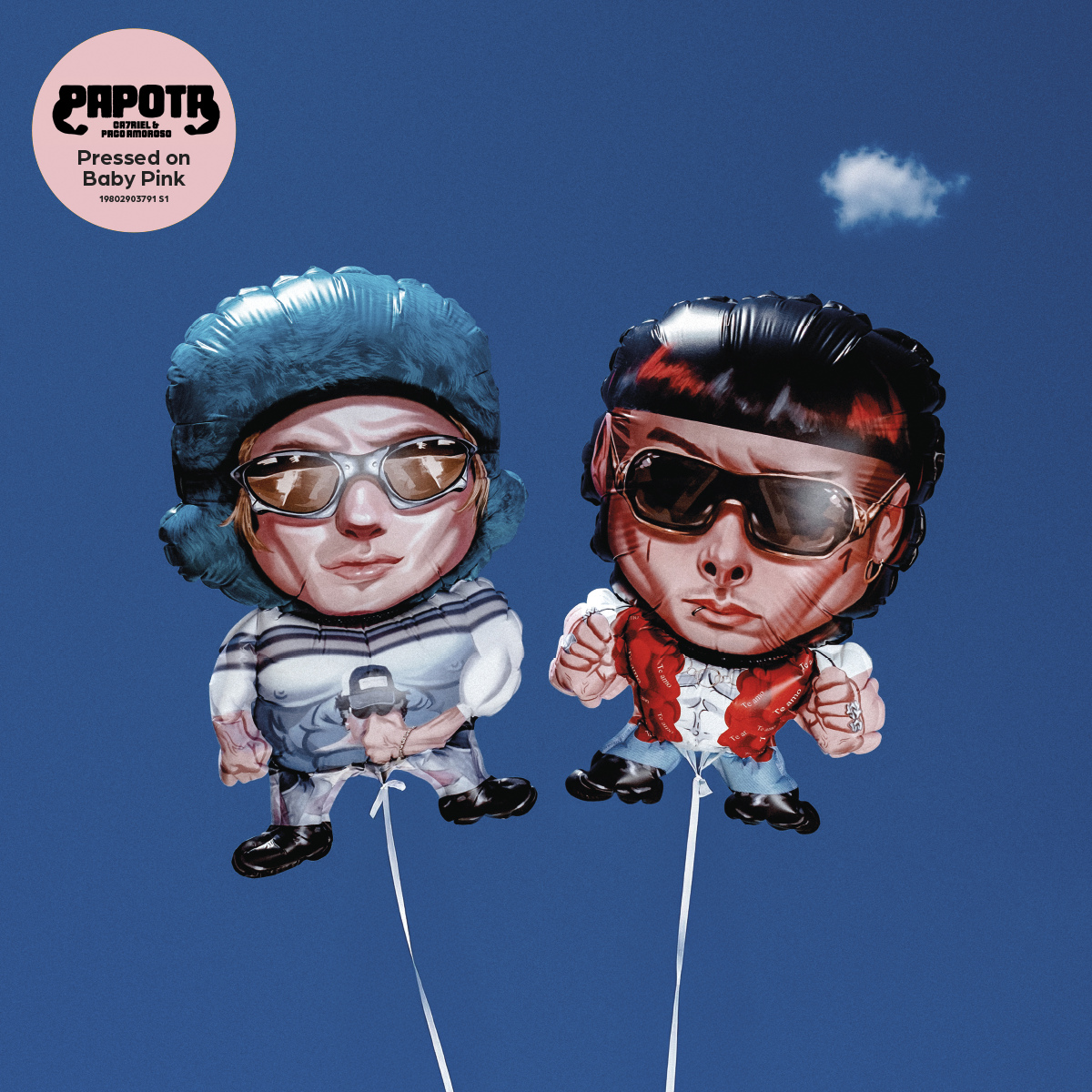Ca7riel & Paco Amoroso – Papota [Baby Pink Vinyl] — cover artwork